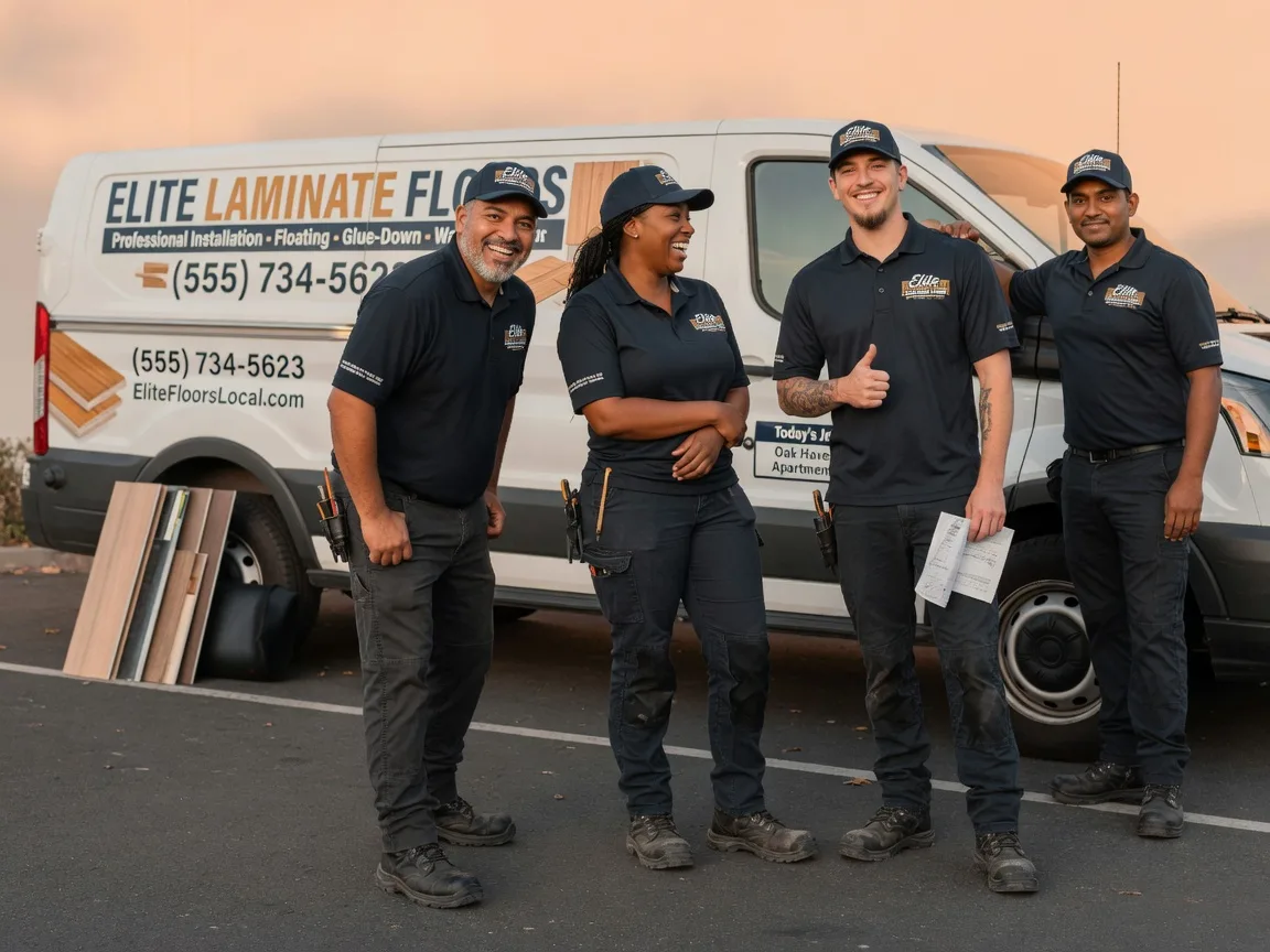 Laminate flooring installation company in Hitchcock, OK